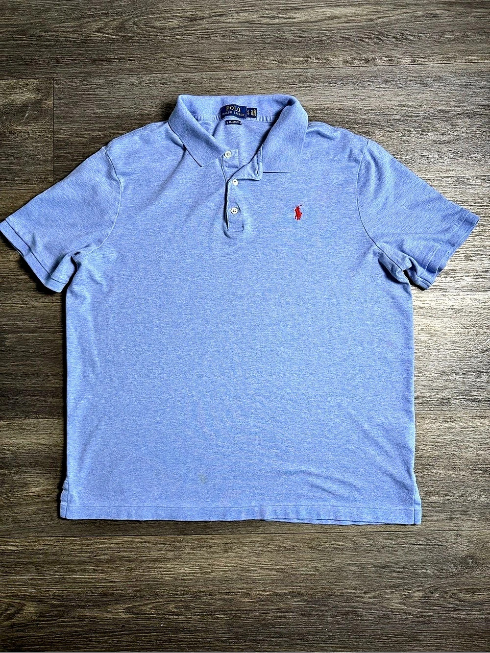 Polo Ralph Lauren Classic Fit Polo Men's Blue Polo Size XL